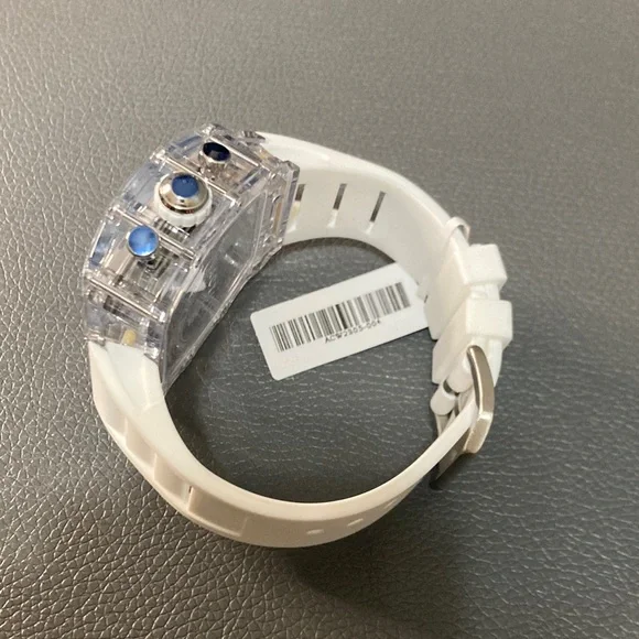 Activa Men's Watch w/ Skeleton Dial - 44.3mm, White (ACW2305-004) - Picture 3 of 7